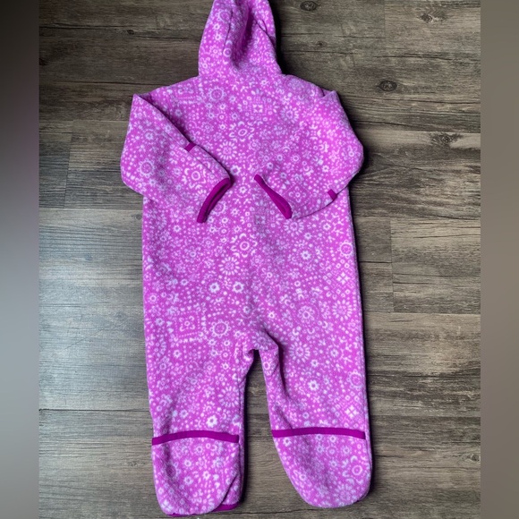 Columbia Baby Girls Pink Hooded Romper 6-12 Months - Picture 8 of 9